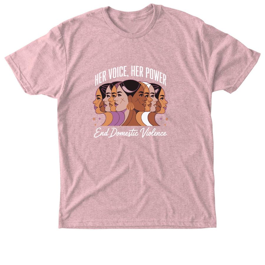 Her Voice, Her Power (triblend unisex tee)