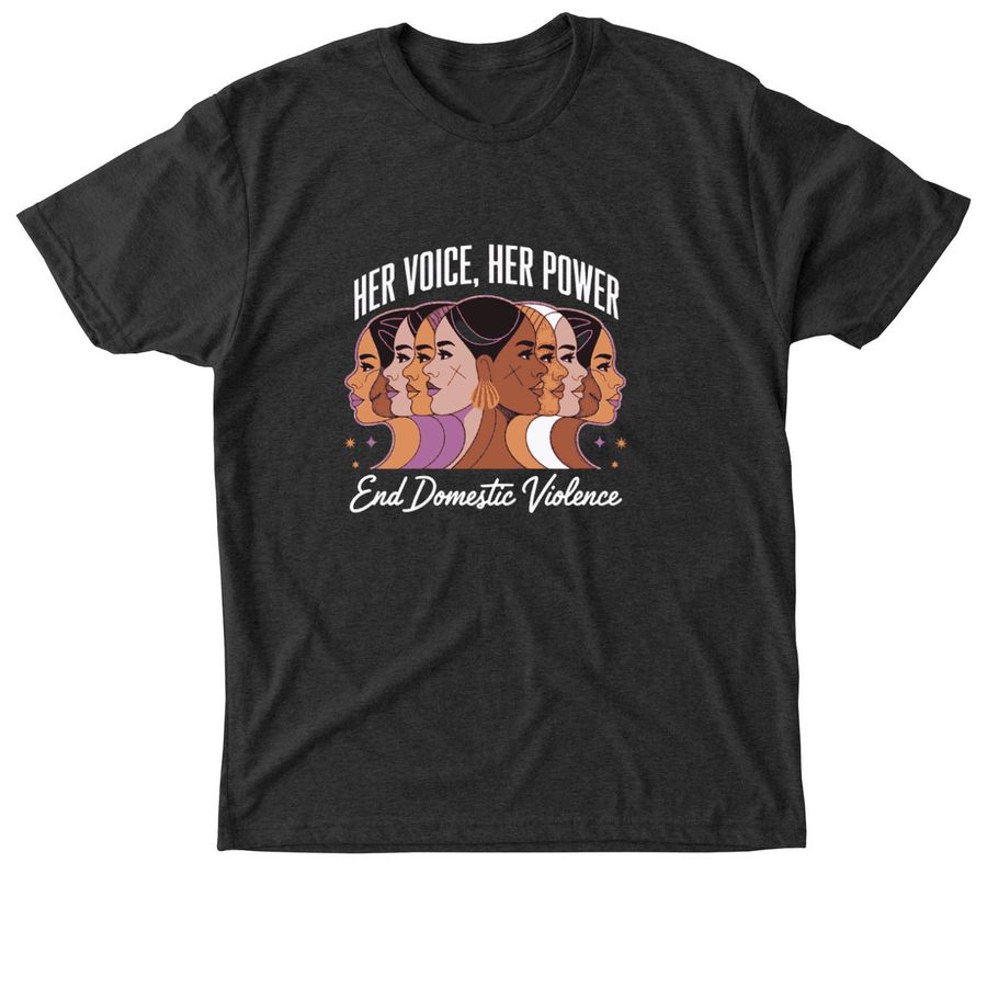 Her Voice, Her Power (triblend unisex tee)