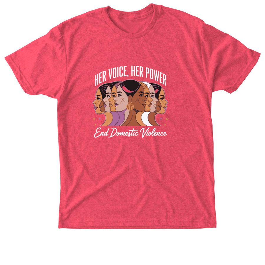 Her Voice, Her Power (triblend unisex tee)