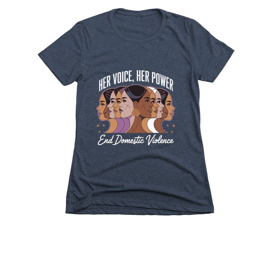 Her Voice, Her Power(Women's Slim fit tee)