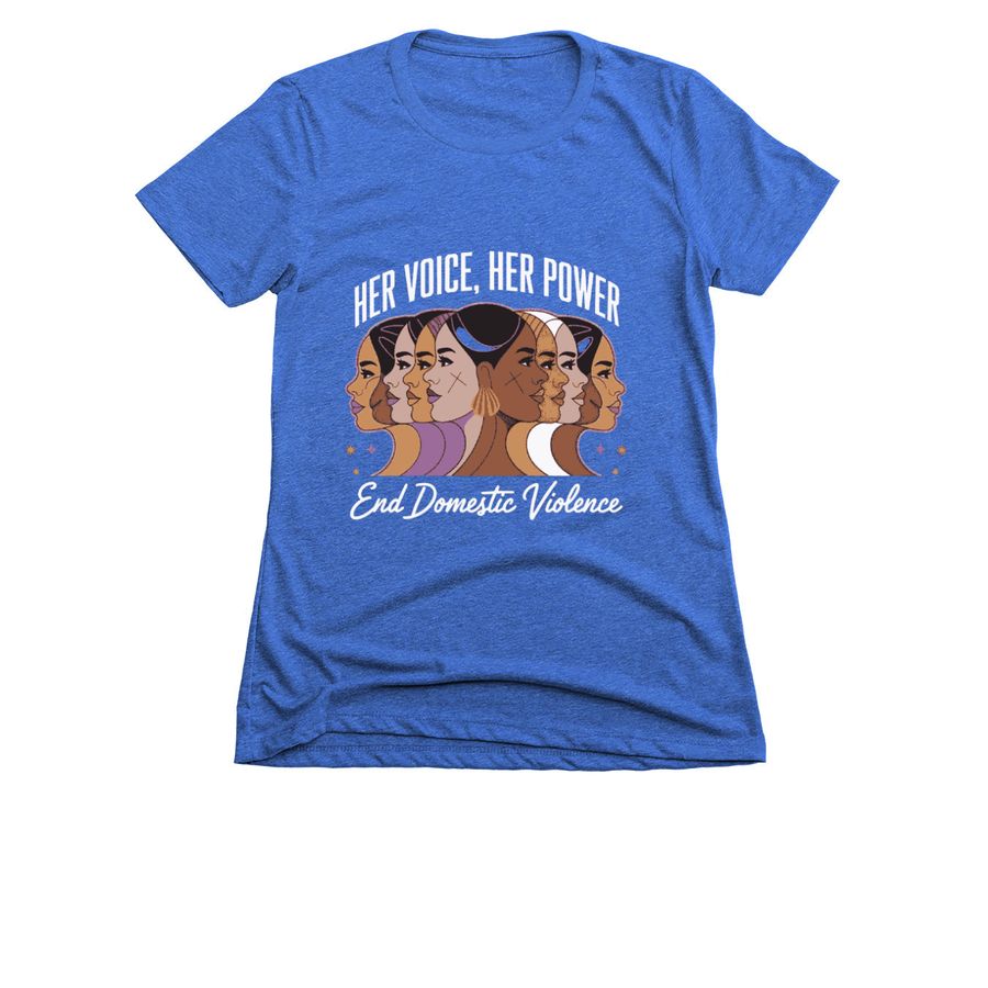 Her Voice, Her Power(Women's Slim fit tee)