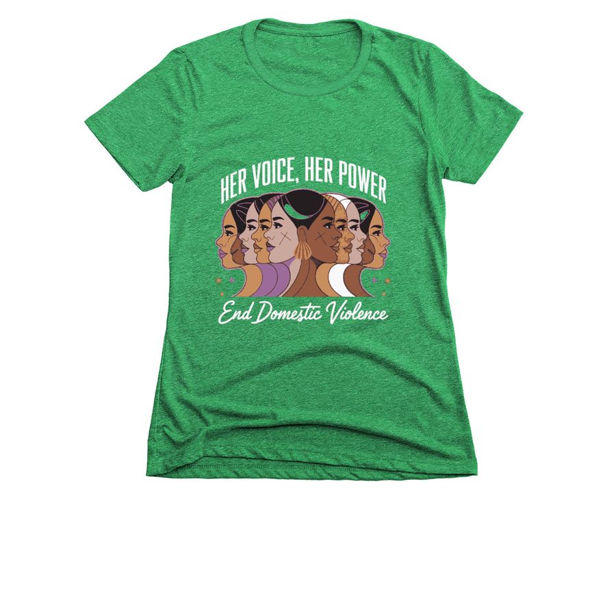 Her Voice, Her Power(Women's Slim fit tee)
