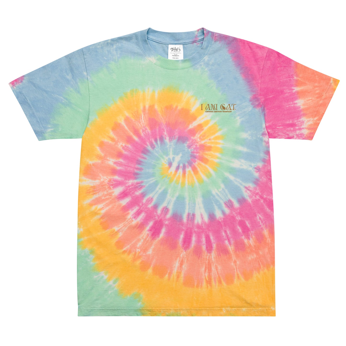 Harmony Hues Oversized T-Shirt-I AM C.A.T.